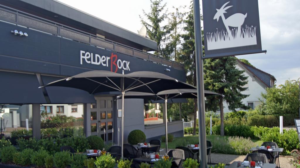 Hotel Restaurant Felderbock Nussloch Exterior foto